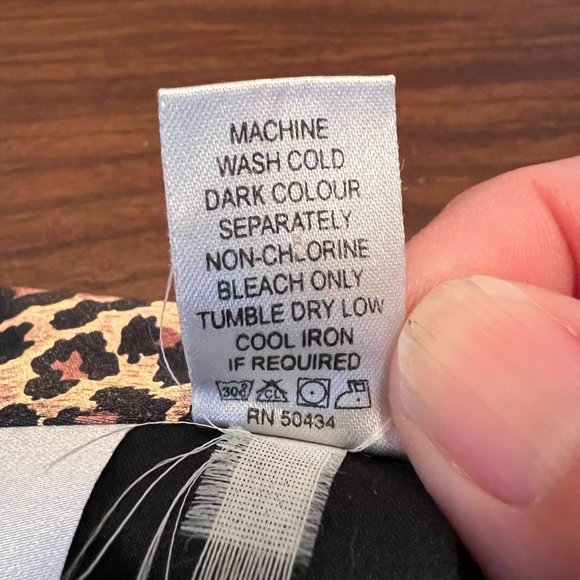 Vintage Marilyn Monroe by Warner two-piece leopard print  pajama set Women Small - Picture 6 of 6